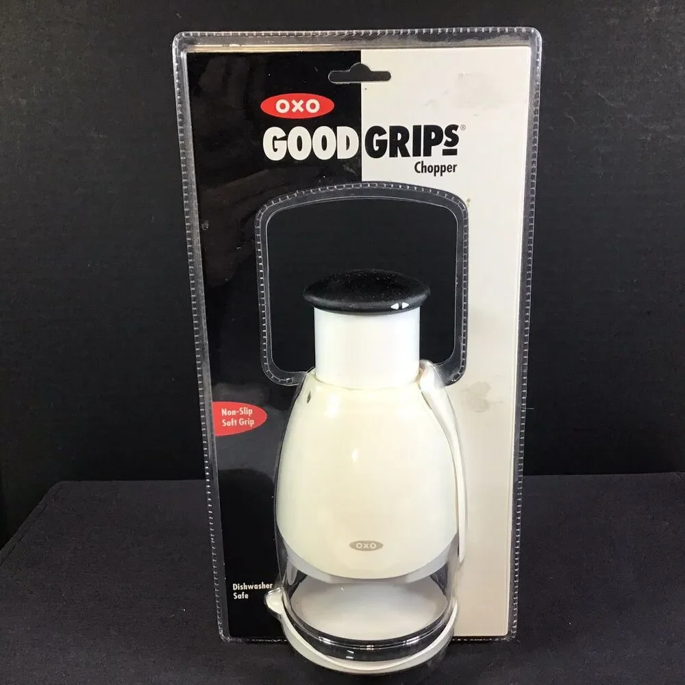 OXO Good Grips Onion Vegetable Manual Chopper Stainless Steel Blade Cutter New